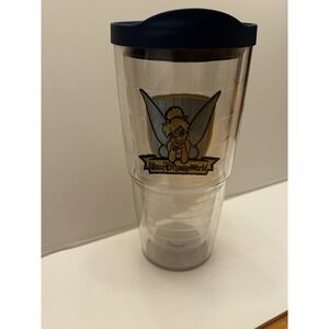 Disney Parks Tinker Bell Patch‎ 24oz Hot Cold Tervis Tumbler Dishwasher Safe